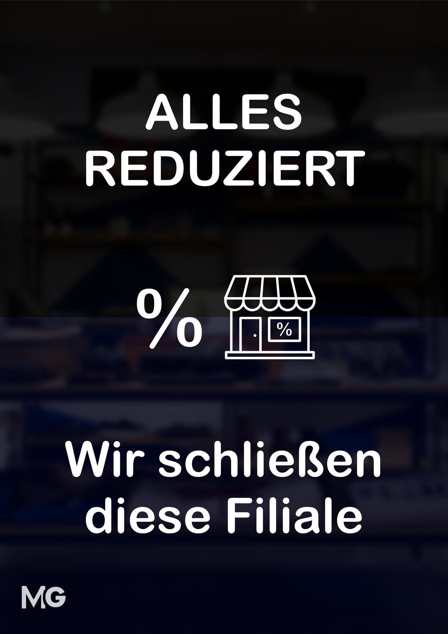 Filialschließung