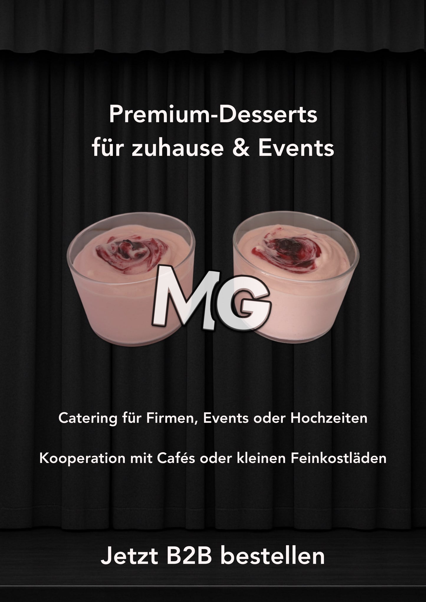 B2B — Erdbeerpudding im Glas – handgemachter Genuss by MediaGalaxy