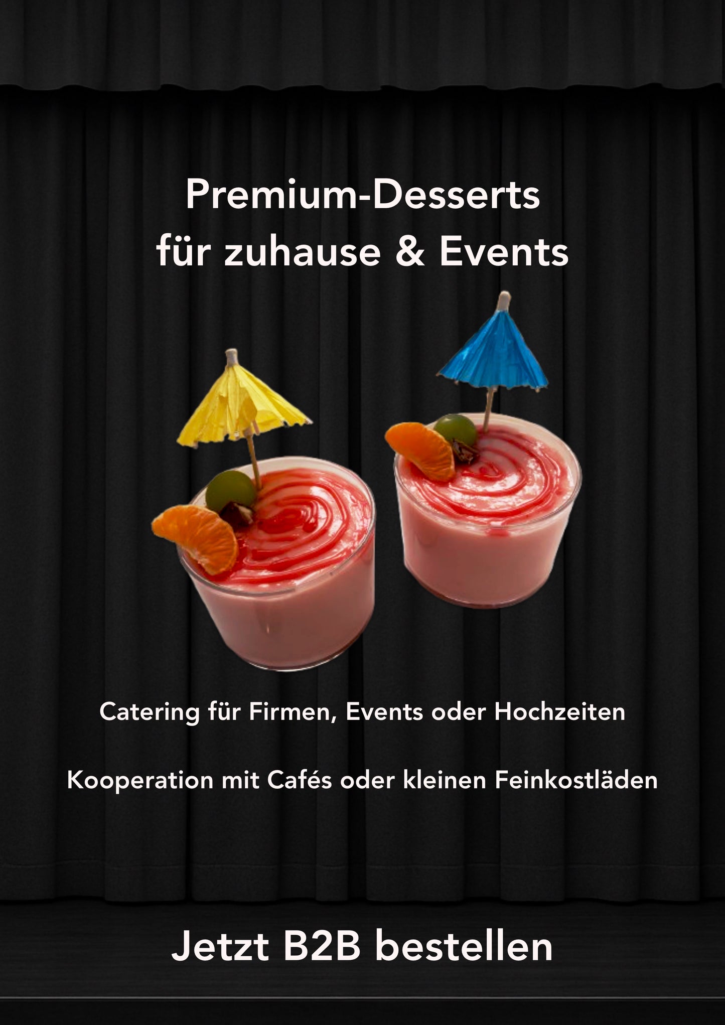 B2B — Erdbeerpudding im Glas – handgemachter Genuss by MediaGalaxy