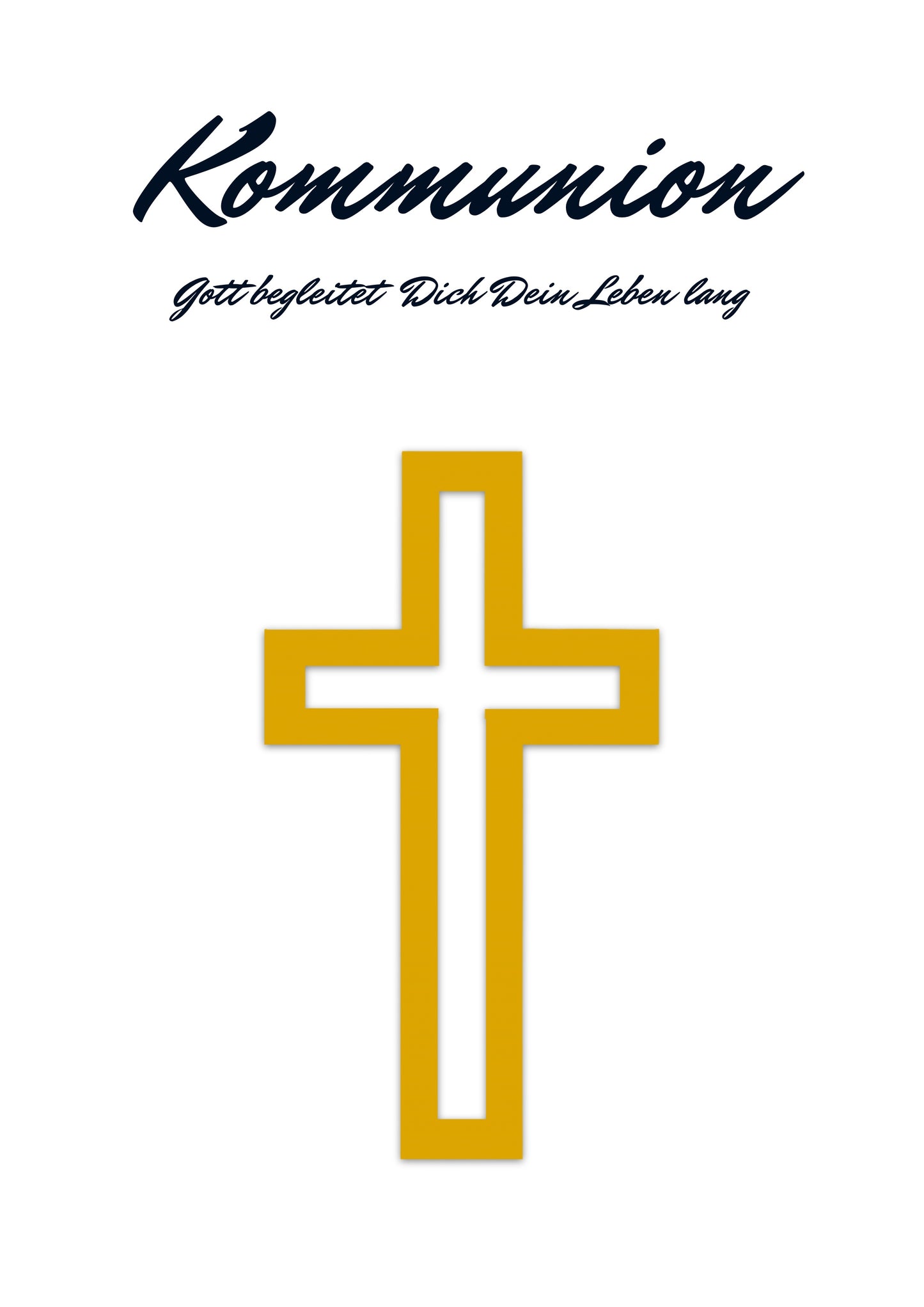 Kommunion Regenbogen-Kreuz – Komplettpaket