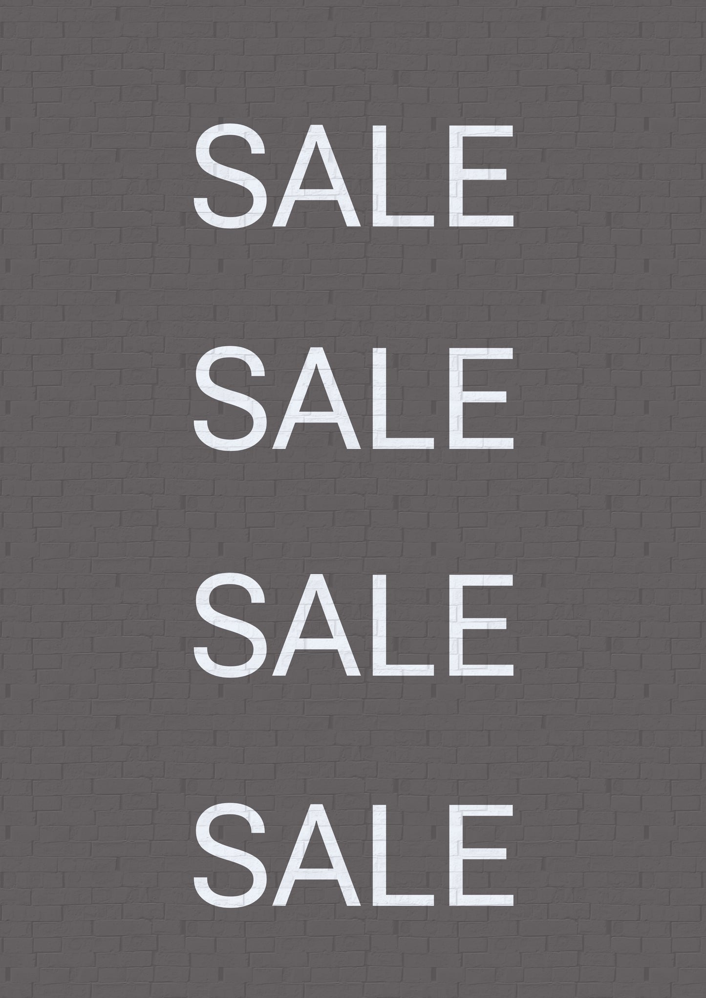 SALE Poster DIN A4