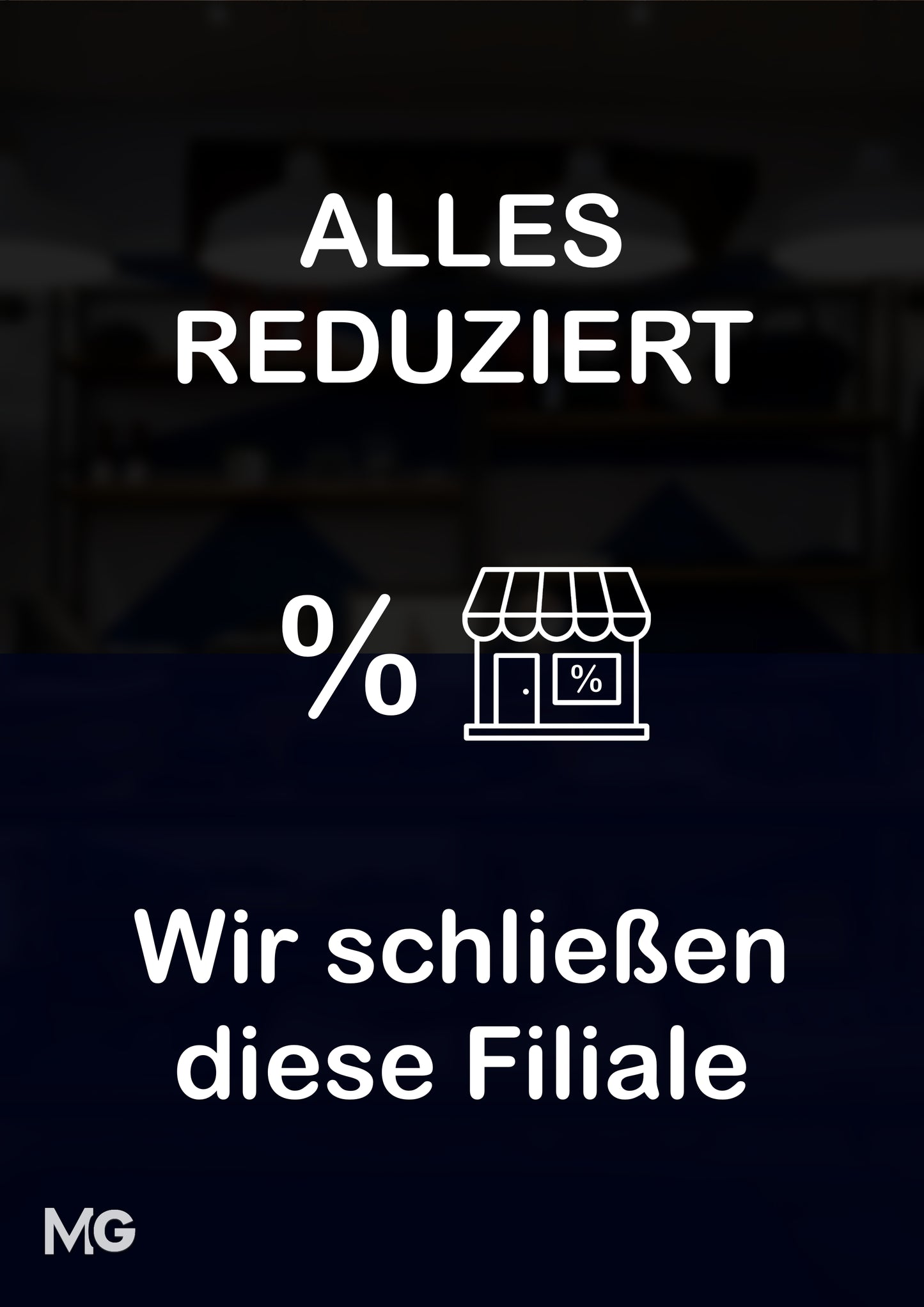 Filialschließung